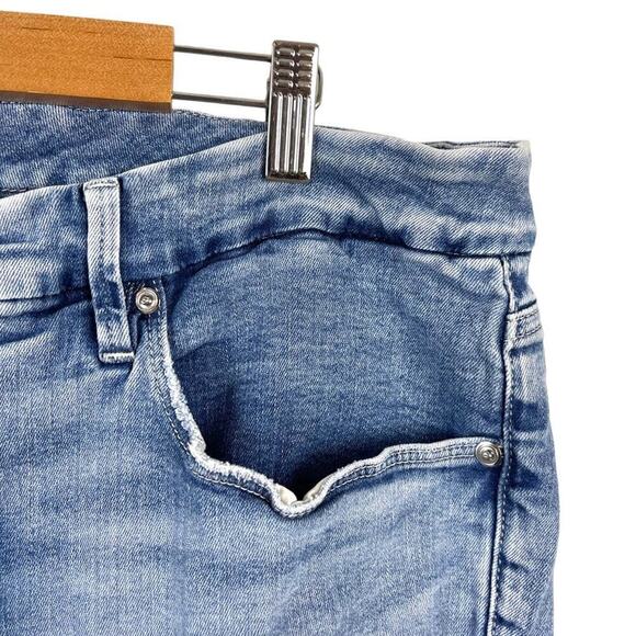 Good American Good Legs High Rise Skinny Stretch Jeans Indigo GL873T Size 20 - Picture 4 of 15